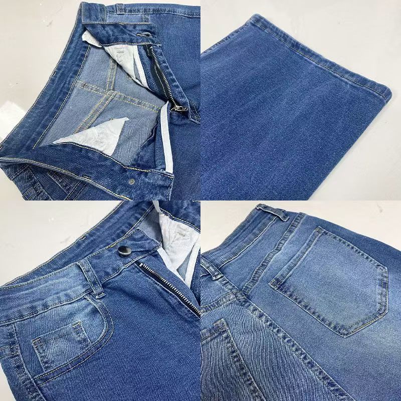 High waisted wide leg loose jeans -GYYF E745