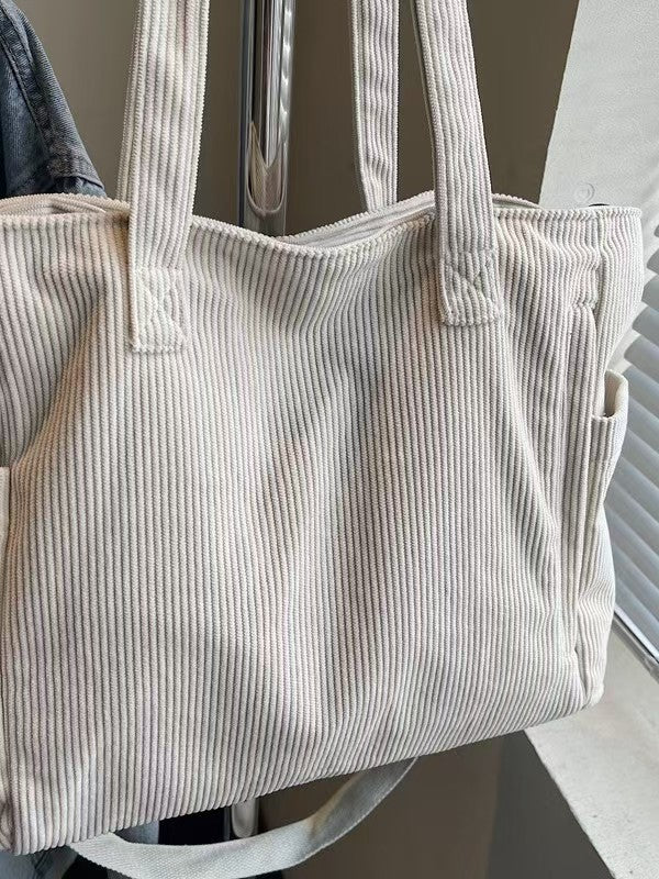 Handheld single shoulder solid color large capacity bag E756