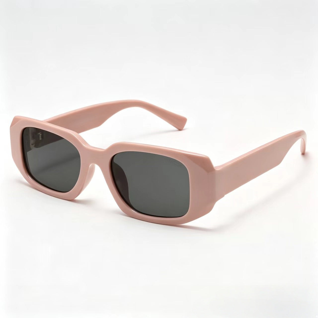 Trendy face enhancing small narrow frame sunglasses E1272
