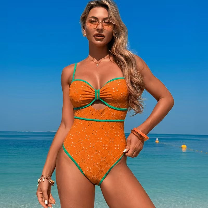 Women's swimsuit one-piece high-end feel E158