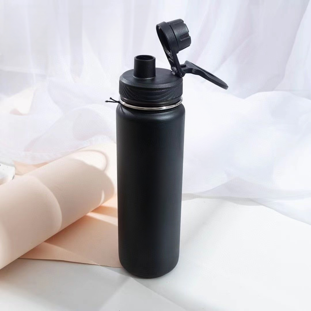 Sports water bottle, outdoor travel thermos cup  E1302