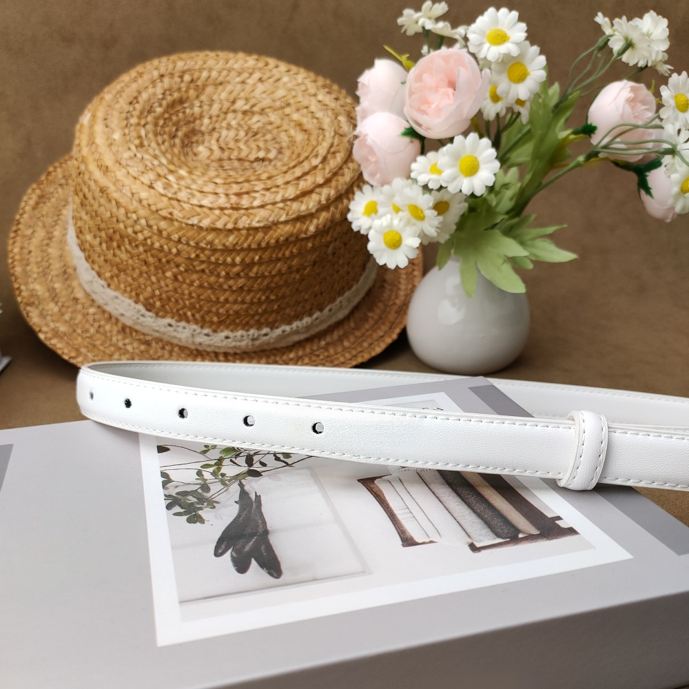 Versatile and minimalist waist belt E1377  Belt width: 2.0cm