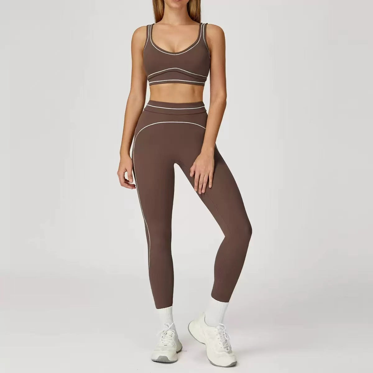 Sports fitness yoga quick drying sports vest set  E900