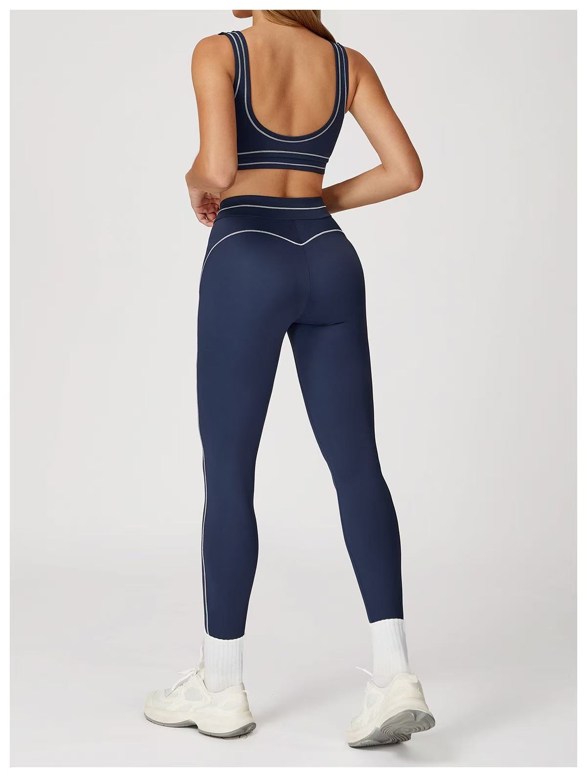 Sports fitness yoga quick drying sports vest set  E900