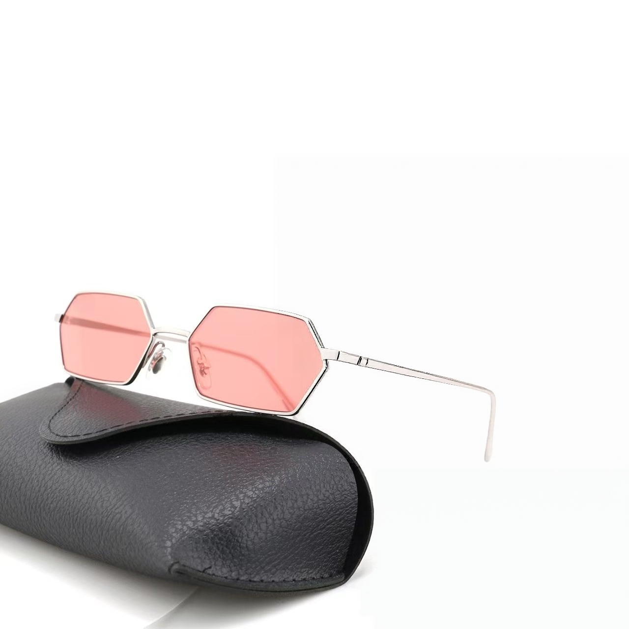 Retro Box Sunglasses Trendy Versatile E1334