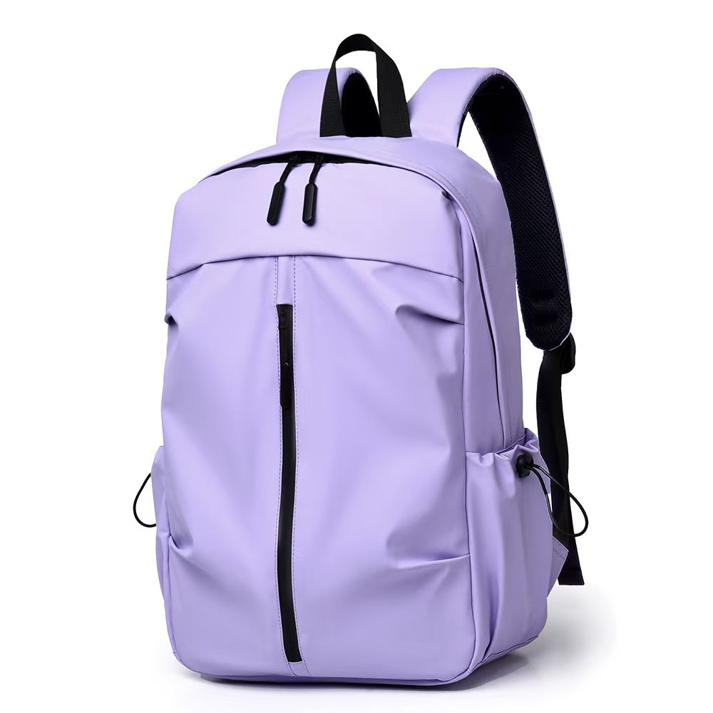 Solid color commuting backpack   E105
