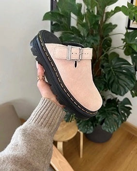 Thick soled height increasing toe cap slippers for exercise  E688