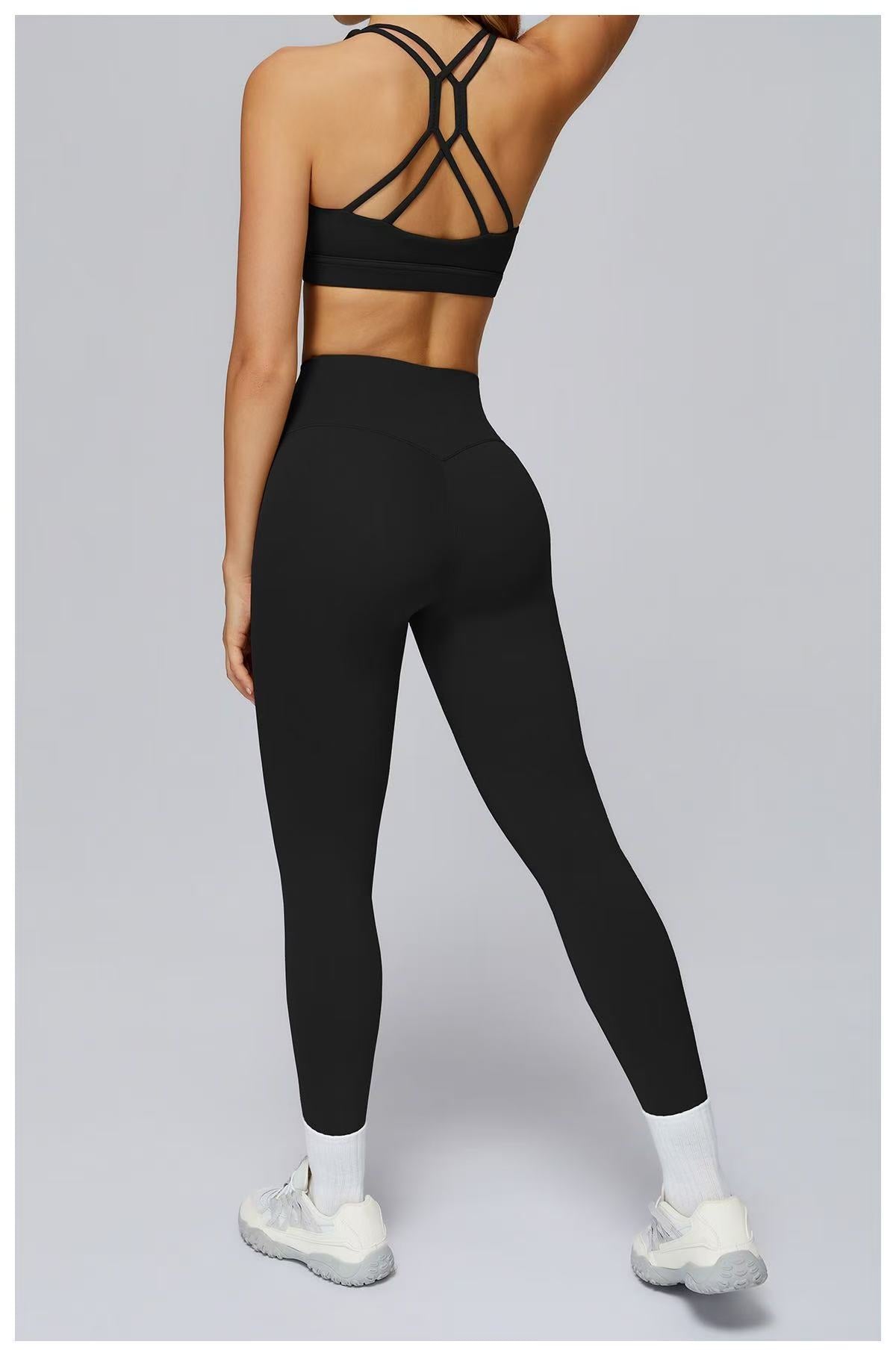 Women's sports yoga suit set  E899