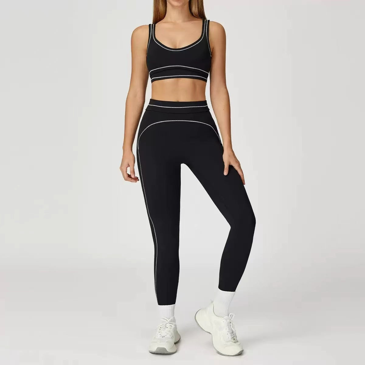 Sports fitness yoga quick drying sports vest set  E900