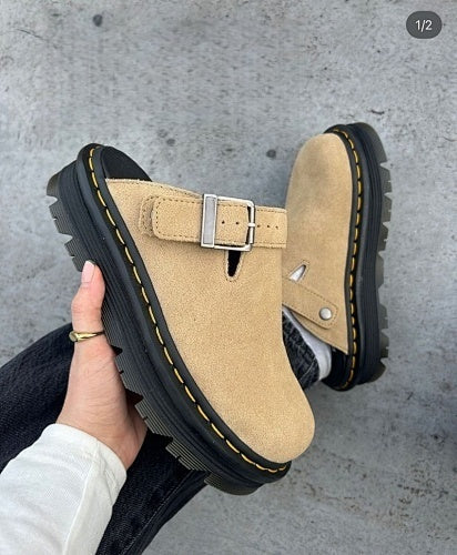 Thick soled height increasing toe cap slippers for exercise  E688