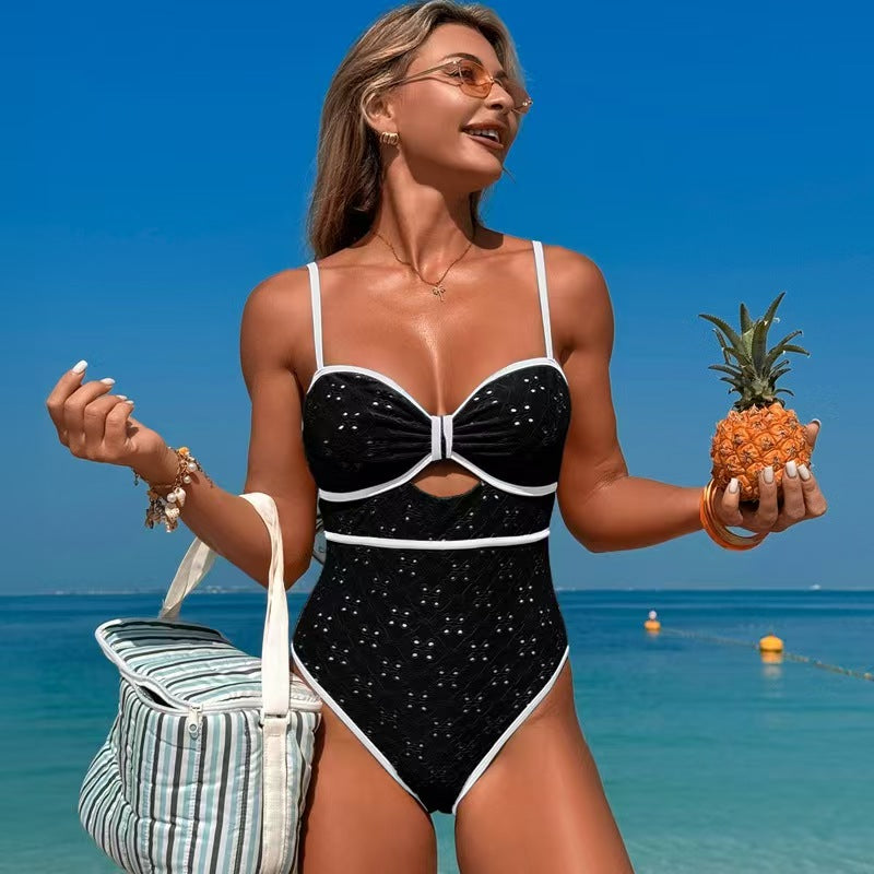 Women's swimsuit one-piece high-end feel E158