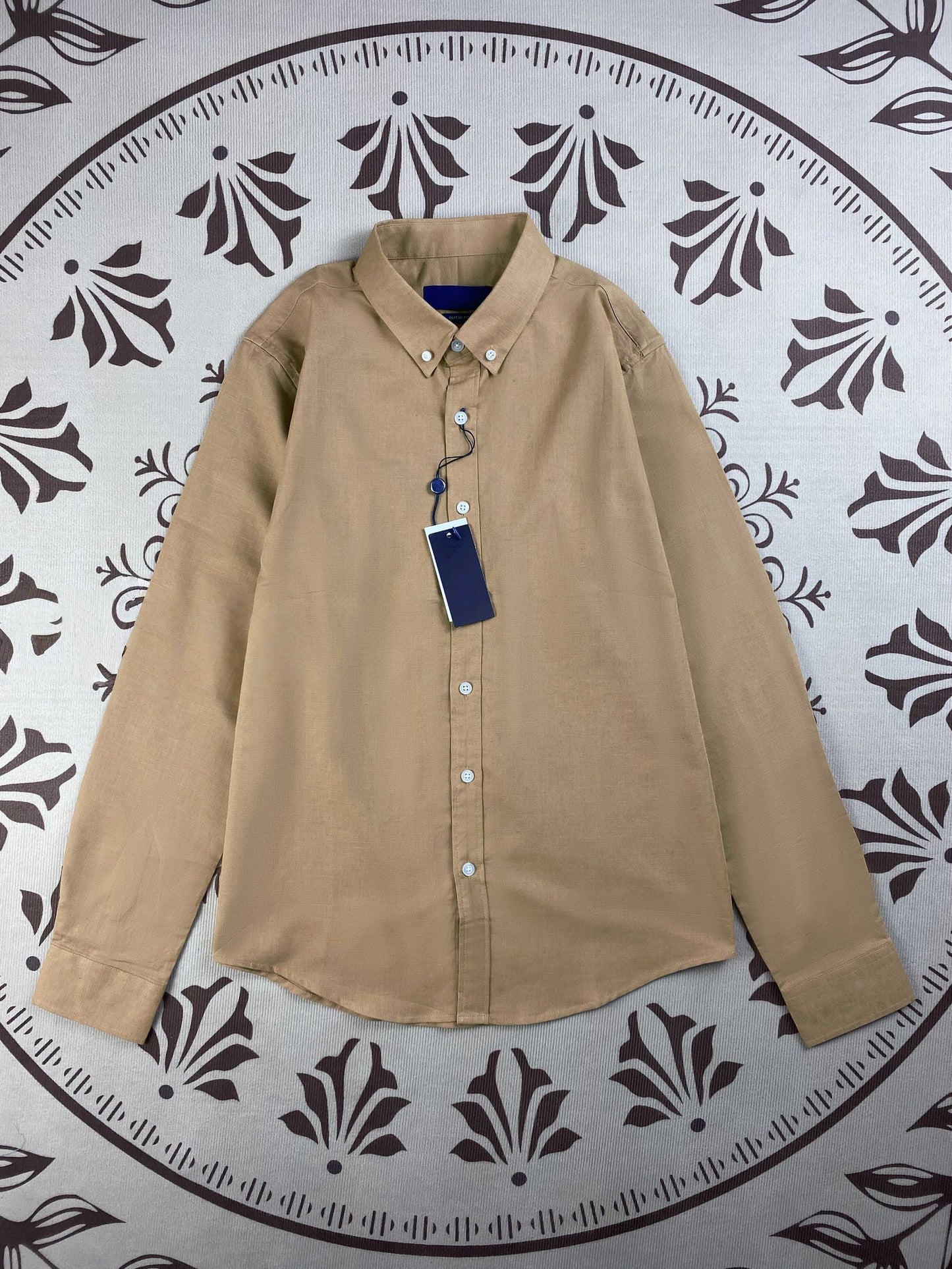 Women's long loose casual shirt E875