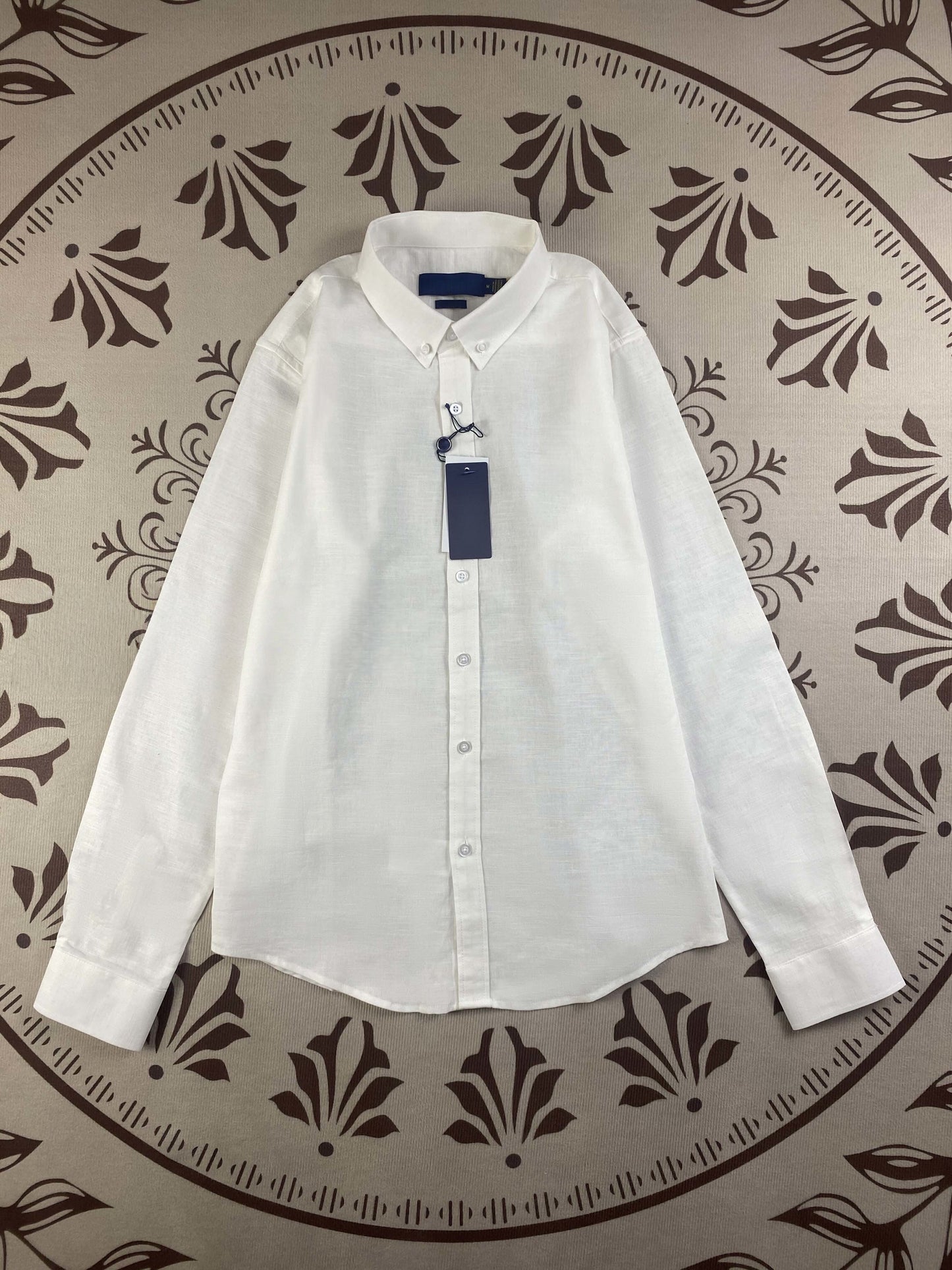 Women's long loose casual shirt E875