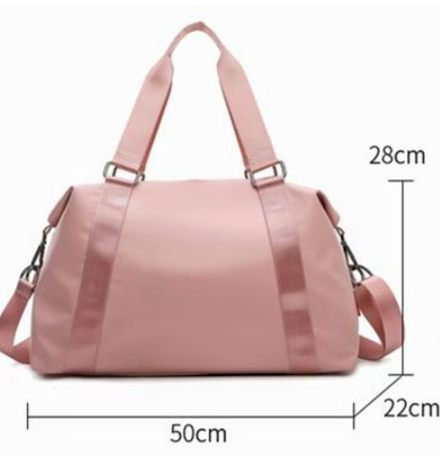 Handheld yoga bag, large capacity sports slant bag  E128