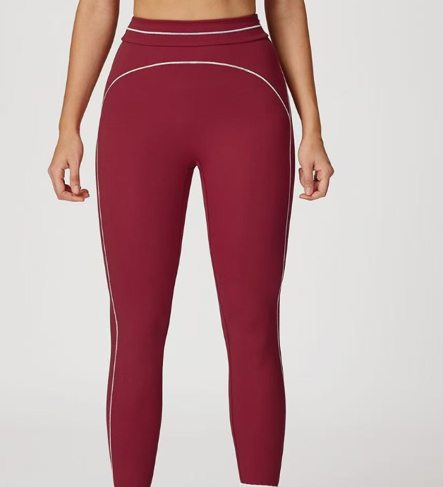 Sports high waisted tight fitting fitness pants  E1360