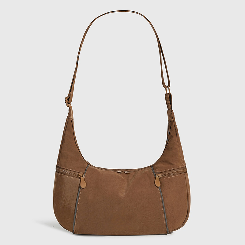 Simple Solid Color Handheld Underarm Bag  E1311