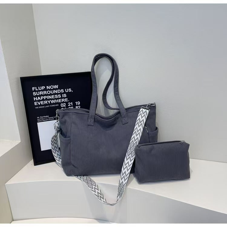Commuter versatile retro simple single room crossbody bag  E859