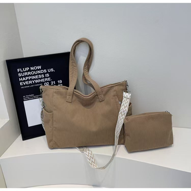 Commuter versatile retro simple single room crossbody bag  E859