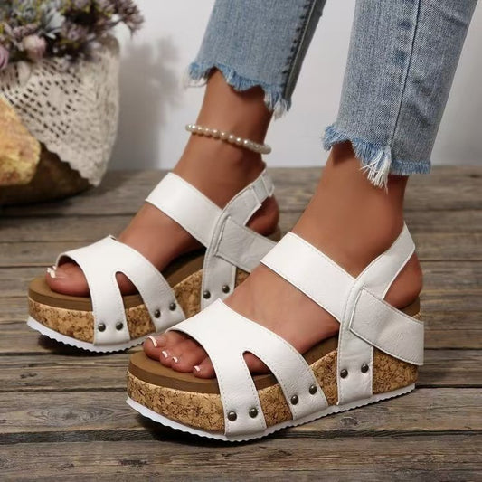 New willow nail high-heeled sandals E1266