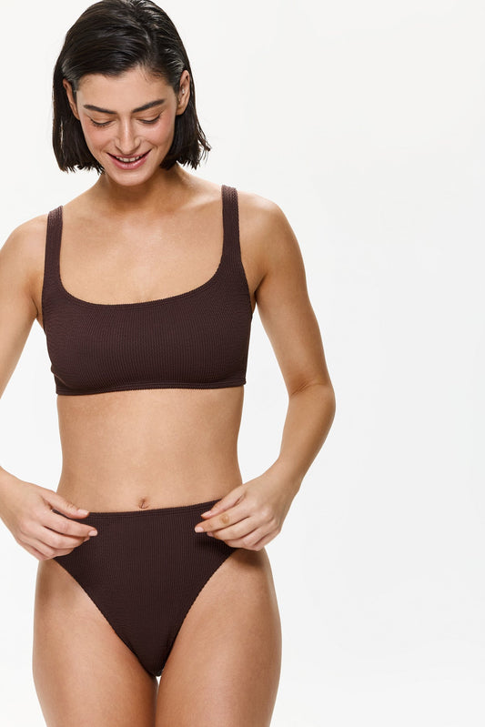 טופ ביקיני גוזיה ONE SIZE חום